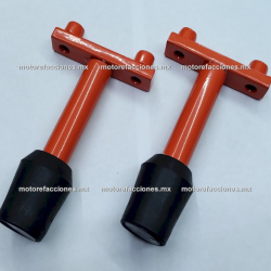 Jgo. Sliders Cuadro KTM Duke 390 - Naranja