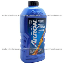 Aceite Akron Mineral 2T Motos JASO FB - 946 ml