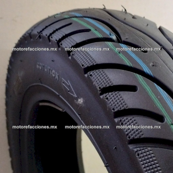 Llanta Motoneta 3.50-10 TL - Pista - Italika CS125 - XS125 - VGO Sport
