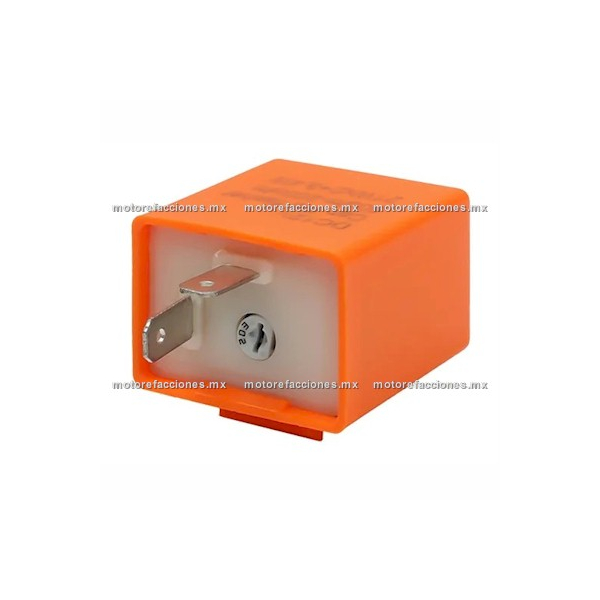 Relay Destellador - Flasher - Programable 12V - 2 puntas - Motocicletas