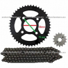 Kit de Sproket, Piñon y Cadena Reforzada - (46/15T + 428H) - Italika DM200