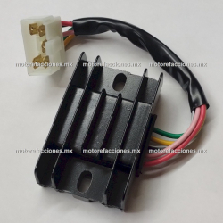 Regulador 5 puntas macho – Italika ATV150 - WS150 - WS175 - Honda CGL125