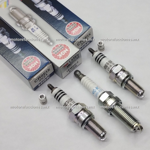 Kit 3 Bujias Iridium Pulsar NS200 - Pulsar AS200 - Pulsar RS200 - Dominar 250 - Dominar 400