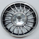 Rin Delantero Vento Atom150 - Atom 170 - Negro c/ Cromo - 10" de Brazos