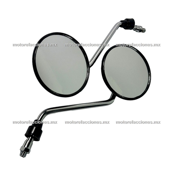 Espejos Redondos - Vento Xpress 150 - Xpress 170 - Italika Vitalia 125 Vitalia 150 - Honda Cargo 125 - 10mm