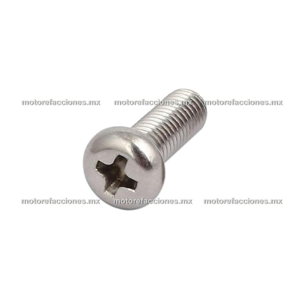 Tornillo Phillips 5x16 - Direccionales Delanteras Italika WS150 - WS175 - W150 - WX150