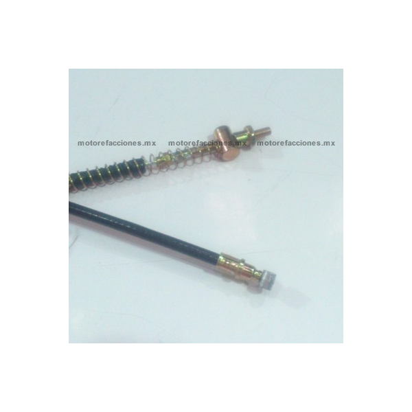 Cable de Freno Delantero Motoneta - Italika CS125 - XS125 - ST70 - ST90 - DS150 para Freno de Tambor