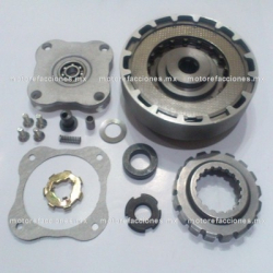 Clutch Ensamble Completo Motocicletas 70 y 90cc - Italika ST70 - ST90 - DT90 - AT110