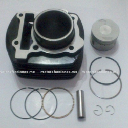 Kit de Cilindro Motocicleta - Yamaha FZ16 - FZ16 2.0 - Negro