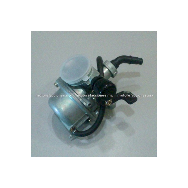 Carburador Completo - Ahogador Manual - Motocicletas 70 y 90cc - Italika ST70 / ST90