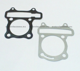 Juntas de Cabeza y Cilindro de Motor Motonetas 90cc (2 pzas) - Italika VS90 / PS90