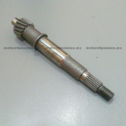 Eje de Transmision - Flecha de Clutch - Motonetas Italika - Vento - Dinamo - Leike - Lifan – Carabela