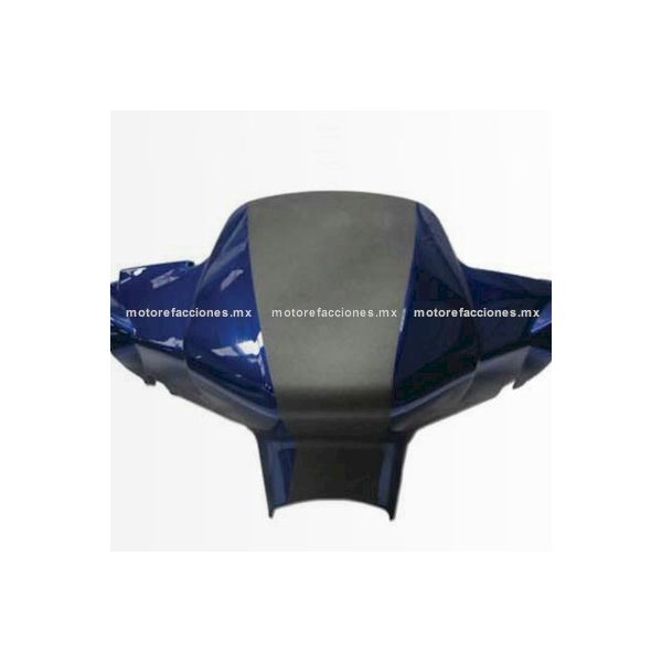 Cubierta de Manubrio Italika WS150 - WS175 - W150 - XW150 - Azul y Negro