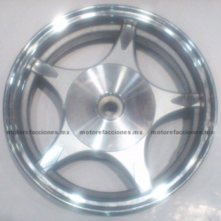 Rin Trasero Italika Vitalia 125 - CS125 - XS125 - 10" de 5 Brazos