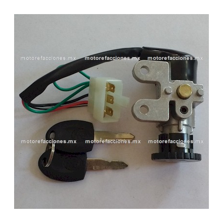 Switch Encendido Completo - Motonetas 50 y 90cc - (Conector 4 y 5 puntas)