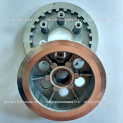 Plato Opresor - Italika EX200 / RT200 (Campana Clutch) 6 postes
