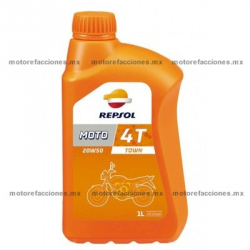 Aceite Repsol 4T Multigrado SAE 20W50 Tipo JASO T903 - 1000 ml