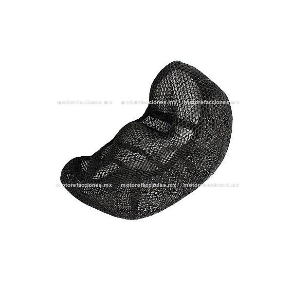 Malla Asiento Individual - Honda Cargo - Motos tipo Custom - Negro