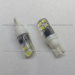 Foco Pellizco Blanco Hiper-LED Estrobo 12v - (Blister 2 pzas)