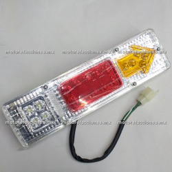 Calavera LED Motocarro Dazon - Pza - Transparente - ORIGINAL