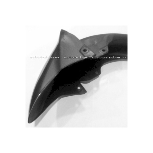 Salpicadera Delantera Yamaha FZ16 - Negro Brillante con Negro Mate