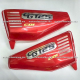 Cubiertas Laterales - Italika FT125 Clasica / XFT125 - Honda CG125 (rojo) Par