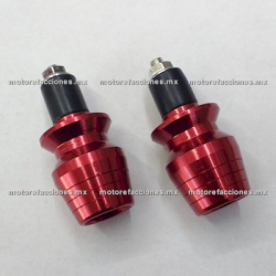 Jgo. Contrapesos Rojo para Puños 7/8