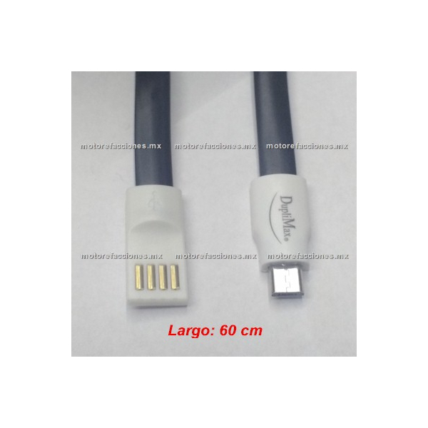 Cable USB Android / IOS - Hibrido p/ Celular (blanco)