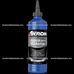 Liquido - Agua para Baterias - 460ml - Akron