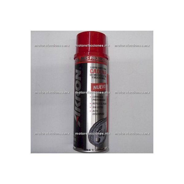 Lubricante p/ Cadena de Moto Akron - 545ml