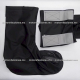 Zapatones Impermeables Reforzados (Par) para Moto talla M (negro)