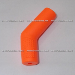 Protector de Goma Naranja para Pedal (Protector de Zapato) 