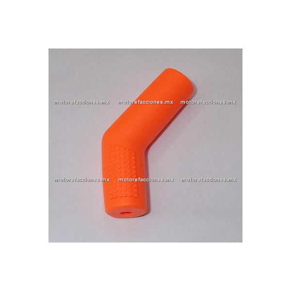 Protector de Goma Naranja para Pedal (Protector de Zapato) 