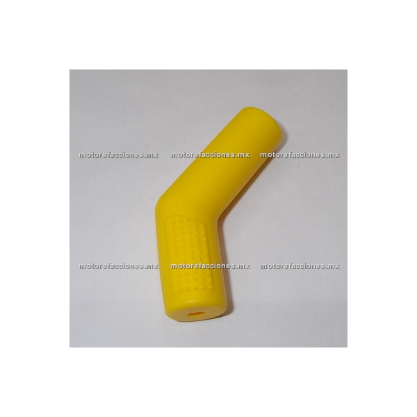 Protector de Goma Amarillo para Pedal (Protector de Zapato) 