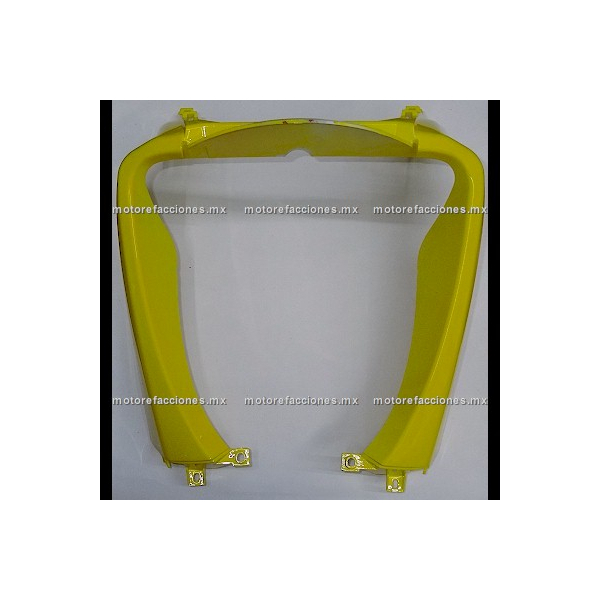 Cubierta Frontal Inferior (panel o encarenado) Motoneta Italika WS150 (Amarillo Liso)