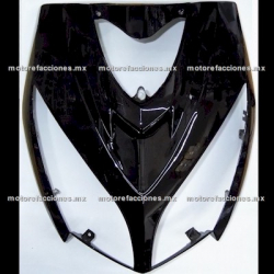 Cubierta de Faro Italika DS150 - Vento Phantom R5 - Carabela VX150 - Dream Siluete - Negro Brillante
