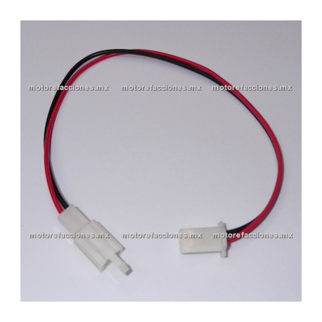 Arnes c/ Conector - 2 Cables - Hembra y Macho
