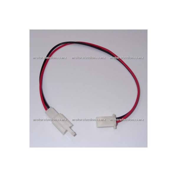 Arnes c/ Conector - 2 Cables - Hembra y Macho