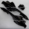 Cubiertas Traseras (colin) Yamaha FZ 2.0 / FZS 2.0 (negro brillante) 3 pzas