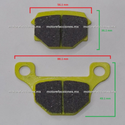 Balatas Disco Suzuki GN125 - GS125 - GX125 - Keeway Arsen 150 - NIPON