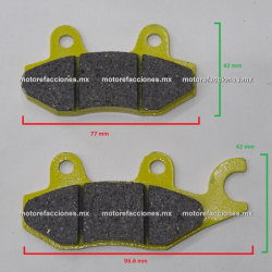 Balatas Disco Honda CBF250 - CBX250 - Kawasaki Ninja 250 - Ninja 300 - NIPON