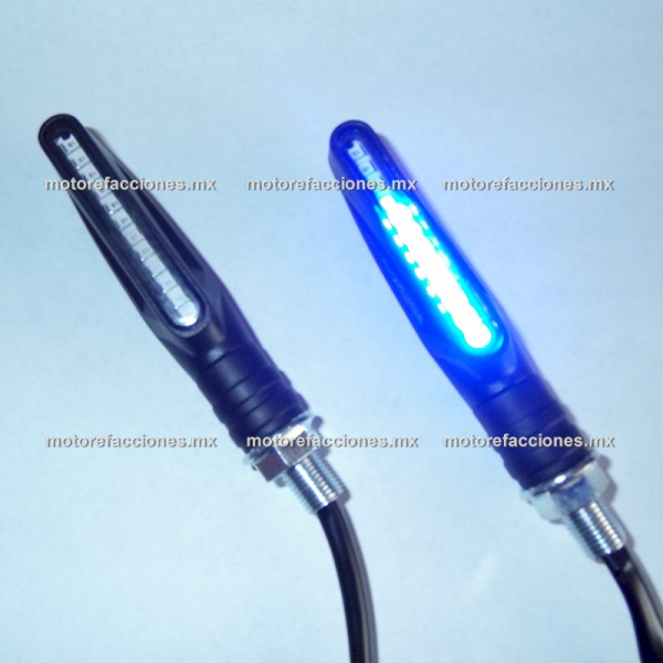 Direccionales LED Secuenciales - Azul