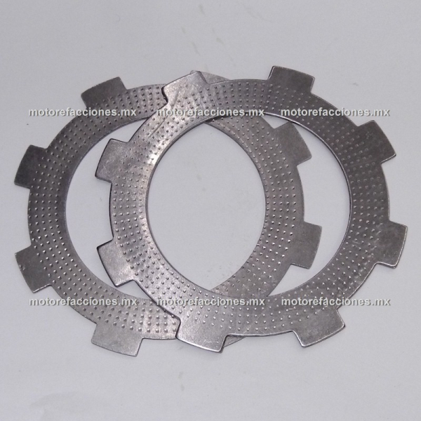 Discos (platos) de Clutch Motocicletas (2 pzas) - Italika DT110 Delivery / FT115