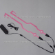 Flexi-LED para Casco (Rosa) - 3v