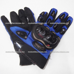 Guantes PRO-BIKER - Azul - Talla XL