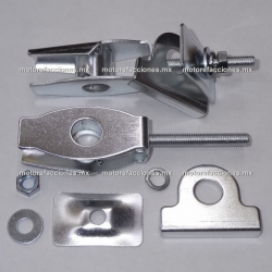 Ajustador de Cadena Italika EX200 / RT200 (par)