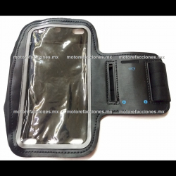 Funda Celular / GPS 7" Deportiva - (para el brazo) - NEGRO