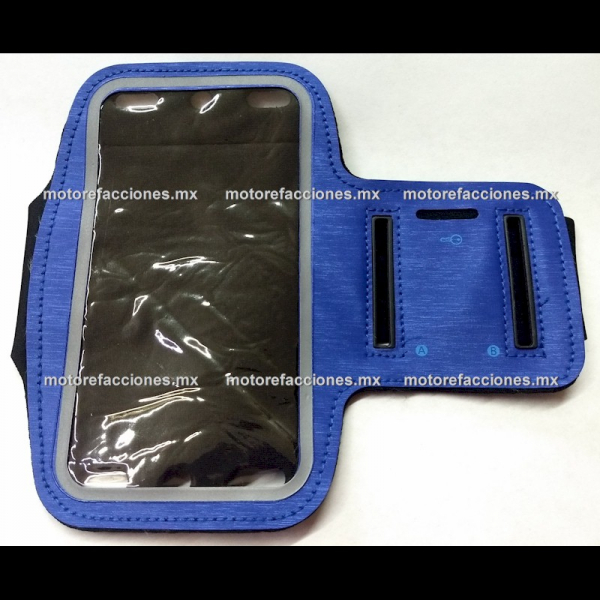 Funda Celular / GPS 7" Deportiva - (para el brazo) - AZUL