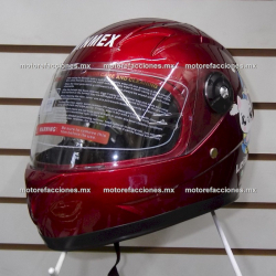 Casco Cerrado Infantil - HT1000 (rojo)