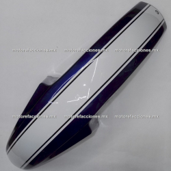 Salpicadera Delantera Italika FT125 TS (azul c/ franja blanca)